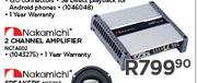 Nakamichi 2 Channel Amplifier NGTA602