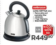 Mellerware 1.7Ltr Luna Kettle 22362