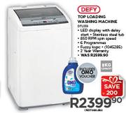 Defy 8Kg Top Loading Washing Machine DTL139