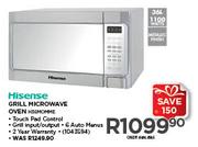 Hisense 36Ltr Grill Microwave Oven H36MOMME