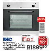 KIC 57Ltr Oven KEO603IX