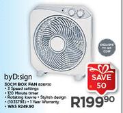 byD:sign 30cm Box Fan BDBF30