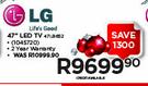 LG 47" 3D LED Smart TV 