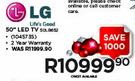 LG 50" 3D LED Smart TV 
