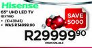 Hisense 65" UHD LED Smart TV