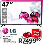 LG 47" LED TV 