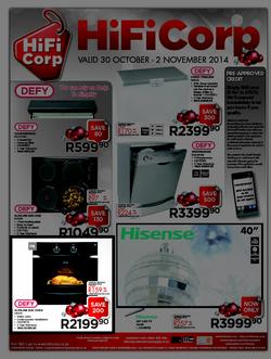 HiFi Corp : Beat The Rush Sale (30 Oct - 2 Nov 2014), page 12