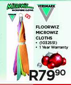Verimark Floorwiz Microwiz Cloths