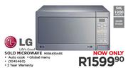 LG 56Ltr Solo Microwave MS5643GARS