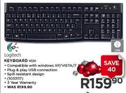 Logitech Keyboard-K120