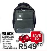 Black Backpack