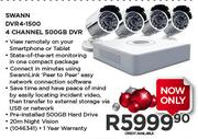 Swann DVR4-1500 4 Channel 500GB DVR