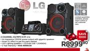 LG 2 Channel CD/MP3 Hi-Fi-9730