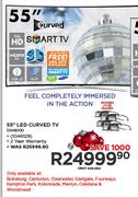 Samsung 55" Smart 3D LED Curved TV 55H8000