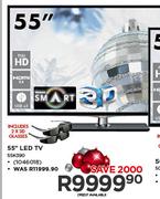Hisense 55" Smart 3D LED TV 55K390