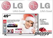 LG 49" UHD TV