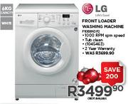LG 6kg Front Loader Washing Machine-F1088NDP2