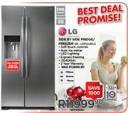 LG 506ltr Side By Side Fridge/Freezer-CR-L207GLOWLG