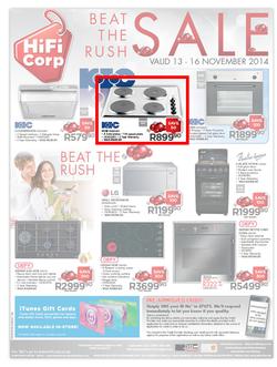 HiFi Corp : Beat The Rush Sale - Sleepmasters (13 Nov - 16 Nov 2014), page 16