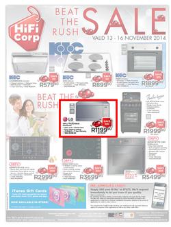 HiFi Corp : Beat The Rush Sale - Sleepmasters (13 Nov - 16 Nov 2014), page 16