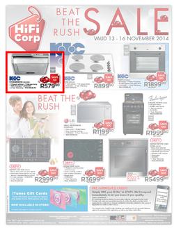 HiFi Corp : Beat The Rush Sale - Sleepmasters (13 Nov - 16 Nov 2014), page 16