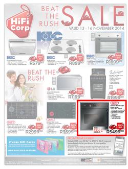 HiFi Corp : Beat The Rush Sale - Sleepmasters (13 Nov - 16 Nov 2014), page 16