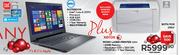 Dell 15.6" Notebook + Xerox Mono Laser Printer 3010V