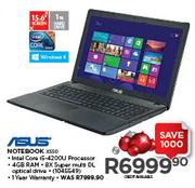 Asus 15.6" Notebook X550