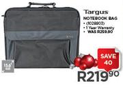 Targus Notebook Bag