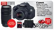 Canon Digital SLR Twin Lens Package 600D