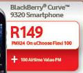 Blackberry Curve 9320 Smartphone-On uChoose Flexi 100
