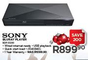 Sony Blu-Ray Player BDP-S1200