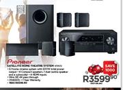 Pioneer Satellite Home Theatre System HTP072