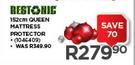 Restonic 152cm Queen Mattress Protector