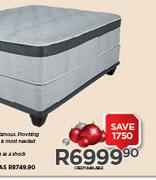 Restonic 152cm Trinidad Dual Comfort Queen Base Set