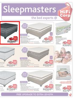 HiFi Corp : Beat The Rush Sale - Sleepmasters (13 Nov - 16 Nov 2014), page 9