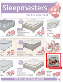 HiFi Corp : Beat The Rush Sale - Sleepmasters (13 Nov - 16 Nov 2014), page 9