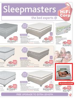 HiFi Corp : Beat The Rush Sale - Sleepmasters (13 Nov - 16 Nov 2014), page 9
