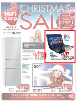 HiFi Corp : Christmas Sale (4 Dec - 7 Dec 2014), page 1