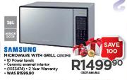 Samsung Microwave With Grill GE103MB