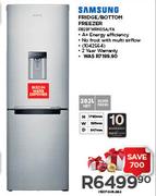 Samsung Silver Finish Fridge/Bottom Freezer RB29FWRNDSA/FA