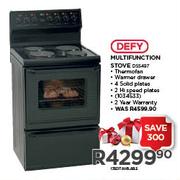 Defy Multifunction Stove DSS497