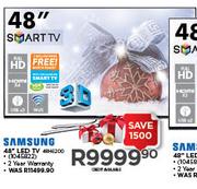 Samsung 48" Smart LED TV 48H6200