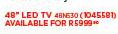 JVC 48" LED TV-48N530