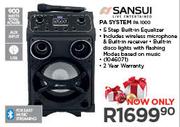 Sansui PA System-PA 1000