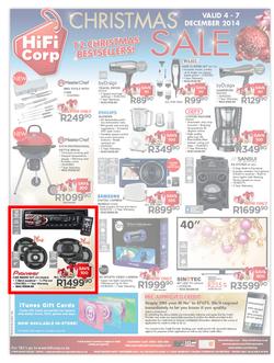 HiFi Corp : Christmas Sale (4 Dec - 7 Dec 2014), page 16