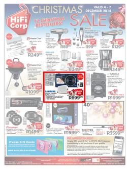HiFi Corp : Christmas Sale (4 Dec - 7 Dec 2014), page 16