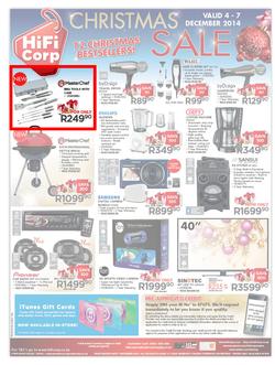 HiFi Corp : Christmas Sale (4 Dec - 7 Dec 2014), page 16
