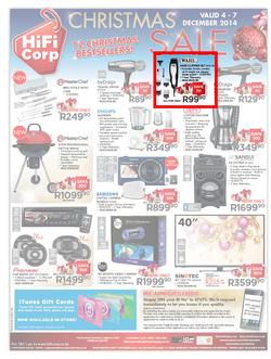 HiFi Corp : Christmas Sale (4 Dec - 7 Dec 2014), page 16