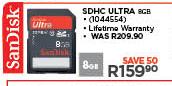 SanDisk SDHC Ultra-8GB